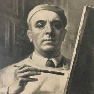Di Massa Romano autoritratto 1945 - Romano Di Massa